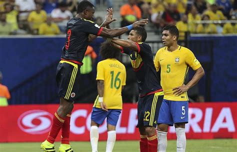 goles colombia vs brasil